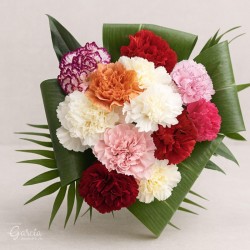 Bouquet 20 claveles colores...