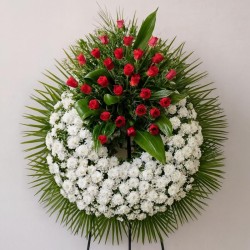 Corona de Flores circular...