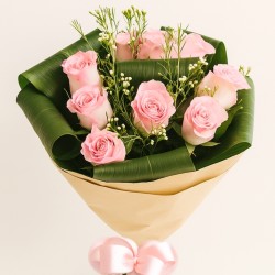 Ramo 10 Rosas Kraft