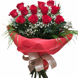 Ramo Rosas Rojas Extras