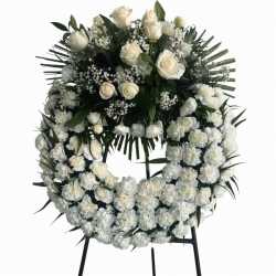 Corona Floral Pureza