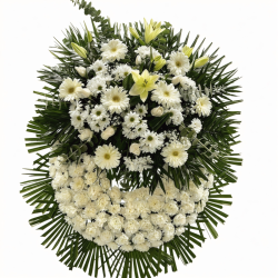 Corona Floral White